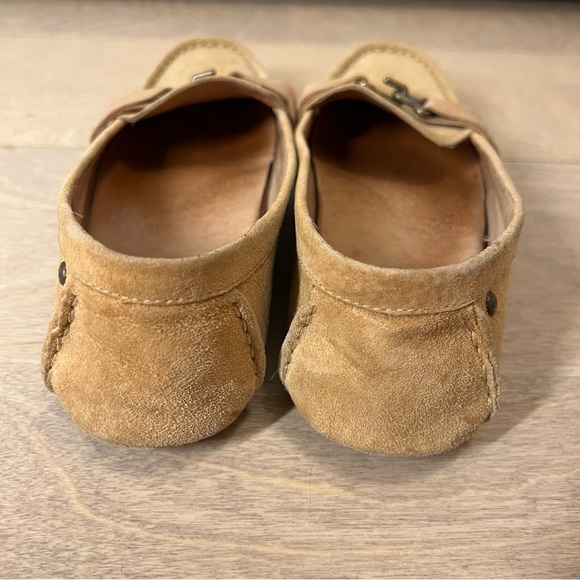 UGG Women’s Leather Moccasins in Tawny, Size 7, Tan - Picture 4 of 11
